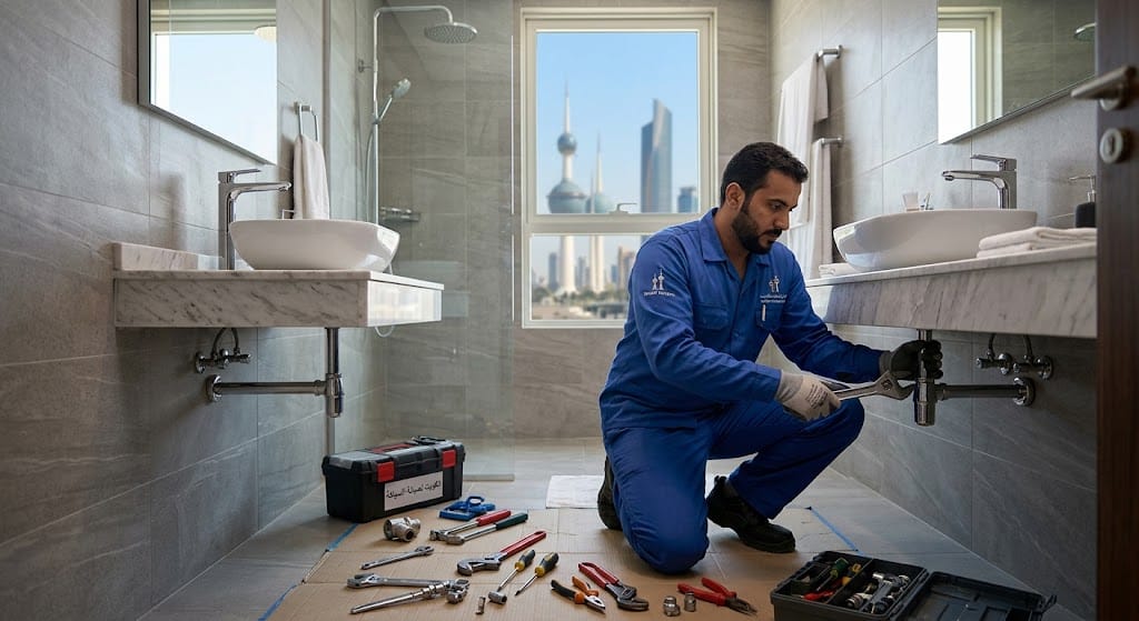 دقة واحترافية في الصيانة | أفضل فني صحي جمعية دسمان الكويت