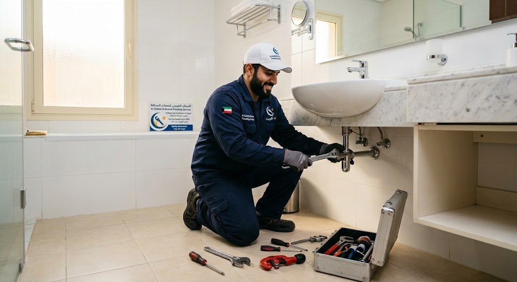 استجابة سريعة وصيانة دقيقة | أفضل فني صحي جمعية جليب الشيوخ الكويت