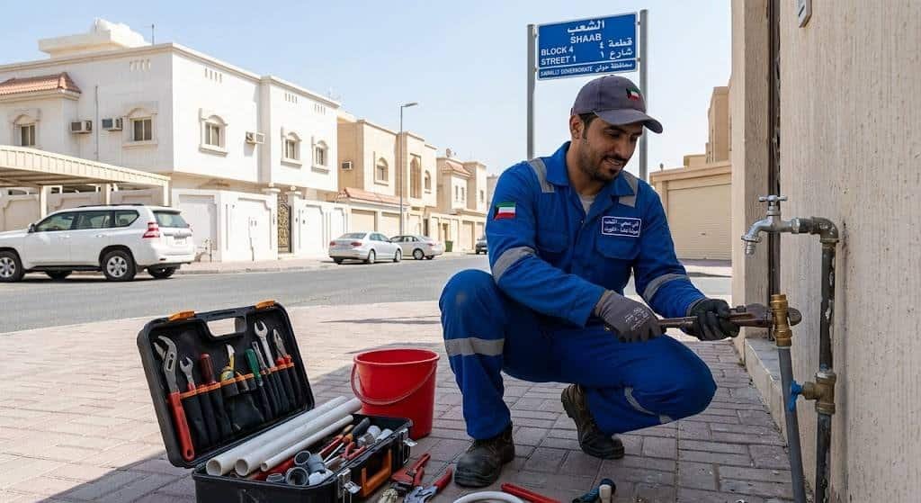 فنى صحى الشعب بالكويت
