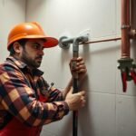 سباك أم فني صحي