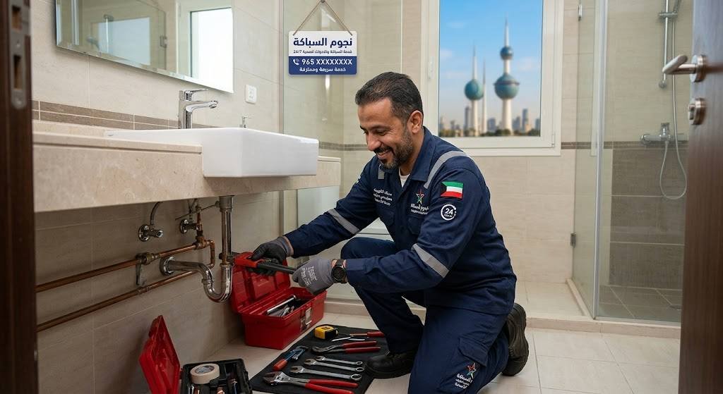 سباك الكويت معلم صحي محترف وخدمة 24 ساعة من نجوم السباكة